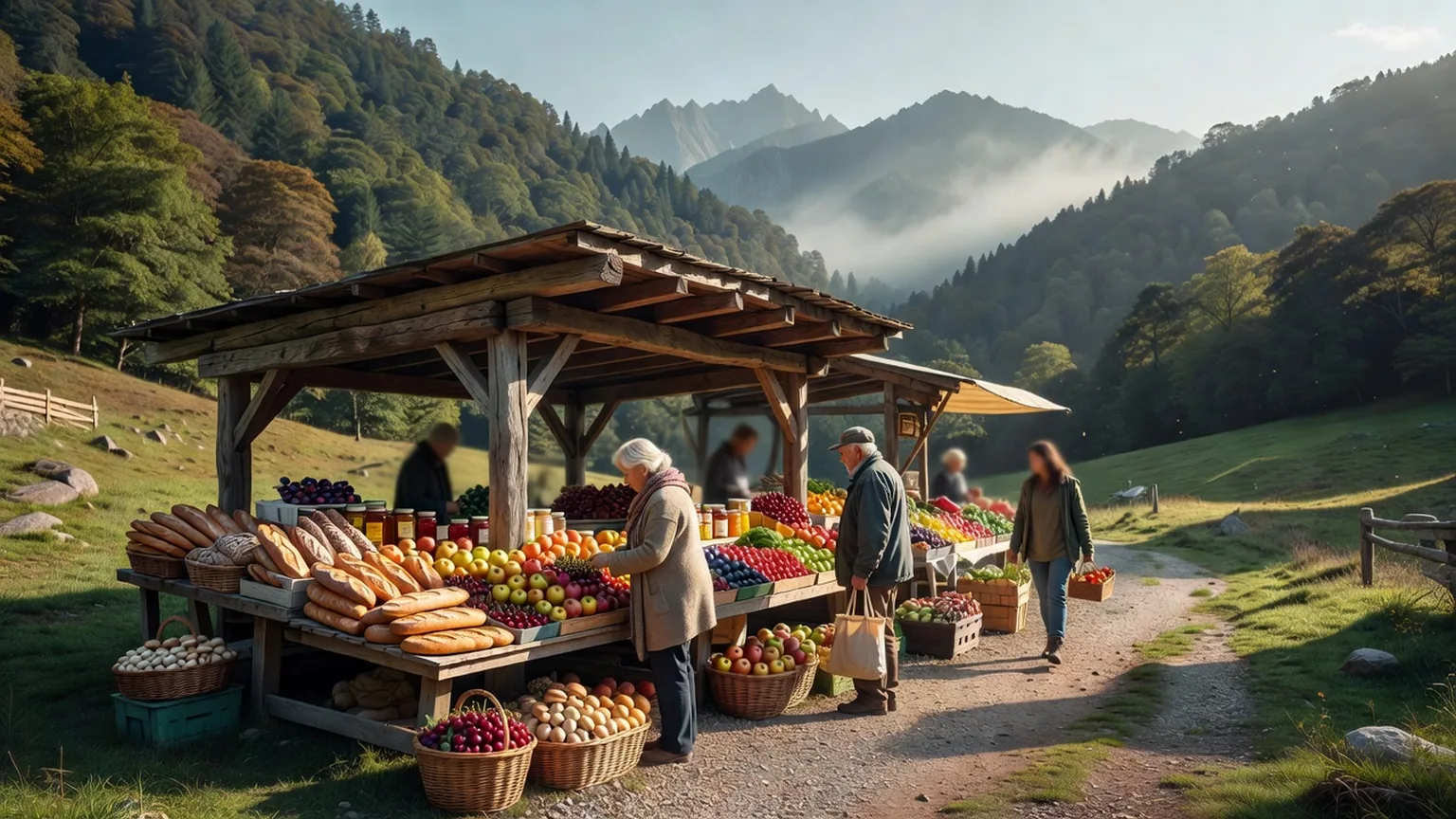 Marché du terroir au col de la Schlucht : visite pratique