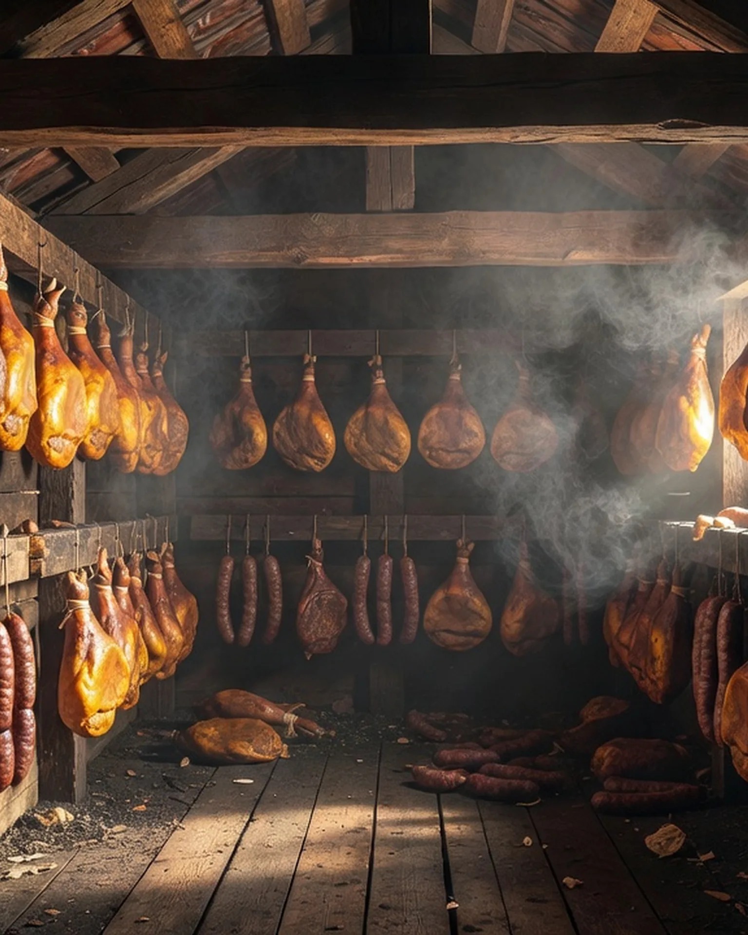 Charcuteries vosgiennes et traditions de fumaison
